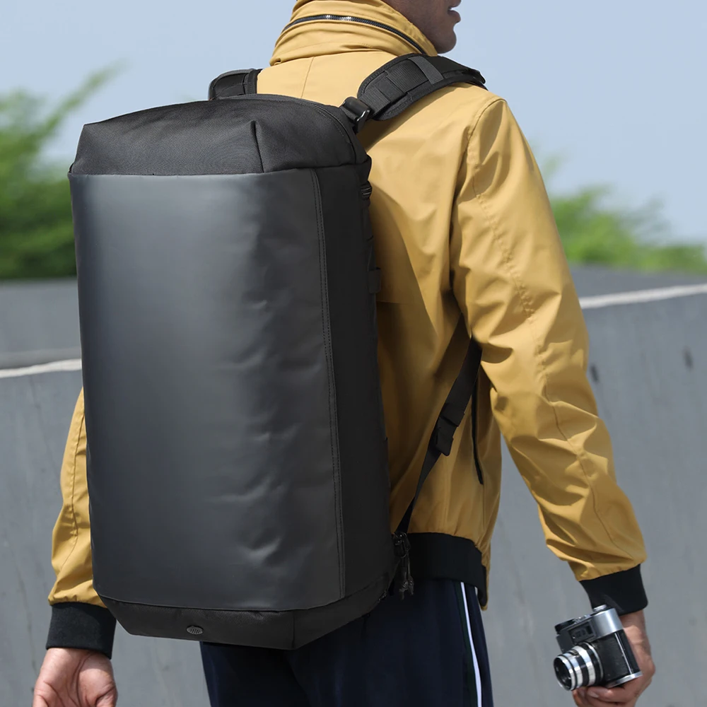 OZUKO75L bolsa de lona Weekender de gran capacidad, equipaje de viaje para hombres, bolsa deportiva para senderismo al aire libre, equipo de fútbol, mochila, bolsa de bola