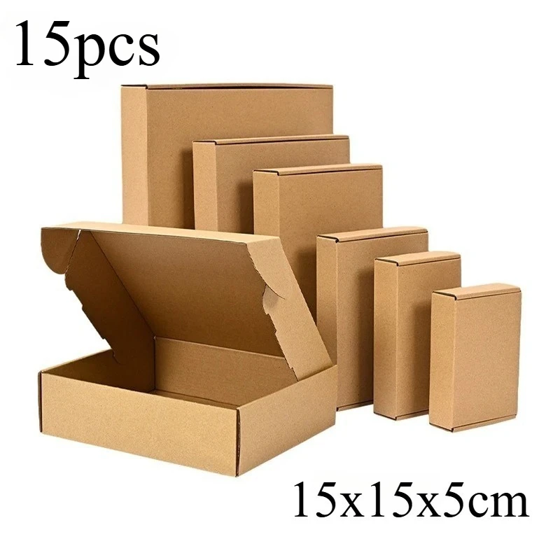 5/10/20 Stuks Golfkartonnen Doos Mailers Voor Mailer Pack Bruin Kartonnen Verzenddoos Golfkarton Mailer verzenddoos Product