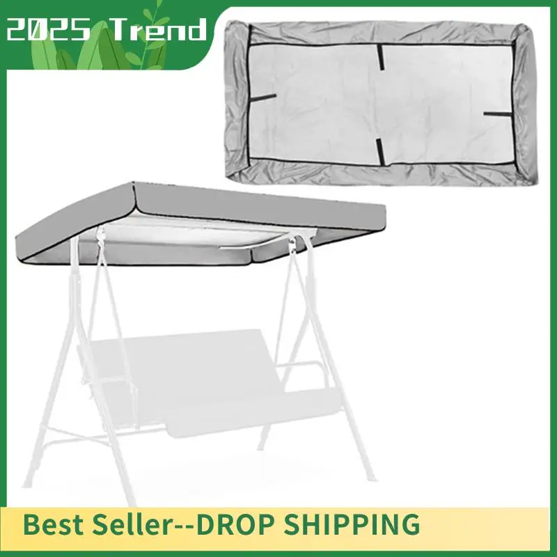 AA14 New Outdoor Swing Top Cover Chair Cover Sun Canopy Cover Swing Rain Shelter Home Garden Waterproof Furniture Cover