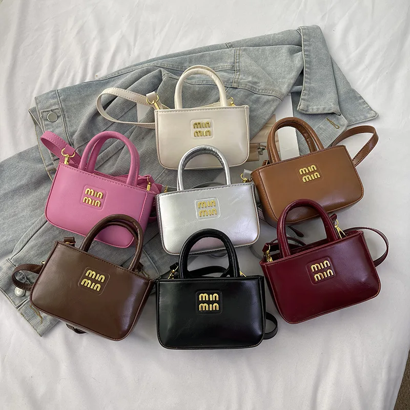 

2025 Trend Korean Mini Square Handbag - Women's Crossbody Purse, Fashionable & Versatile, Small Shoulder Bag for Daily Use