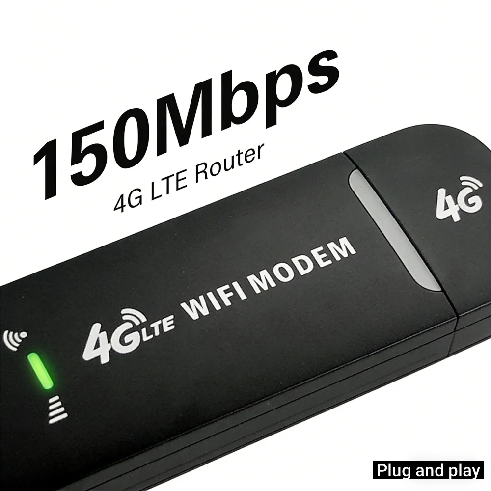 4G مودم USB Qualcomm 8916 Chip 4G FDD/3G WCDMA B1 150Mbps محول الشبكة اللاسلكية لمحول شبكة WiFi الإنترنت عالي السرعة