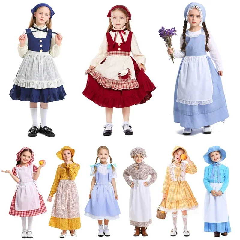 زي الجدة، فستان ساحر غريب، زي تنكري للفتيات الصغيرات، أزياء الهالوين لأداء المسرح، أزياء الكرنفال