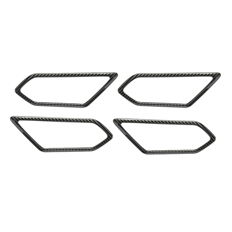 ل VW Volkswagen ID.4 ID4 X سيارة الداخلية مقبض الباب إكسسوارات خارجية لأبواب السيارات الديكور إطار الكسوة ملصق صب الملحقات #4