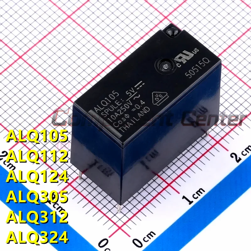 ALQ105 ALQ112 ALQ124 ALQ305 ALQ312 ALQ324 (5pieces) DIP ALQ Series Small power relays Original In Stock