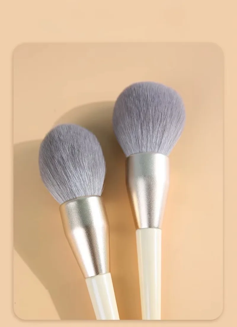 Fluffy Jumbo Powder Brush Large Kabuki Setting & Blush Brush for Loose Powder Super Soft Synthetic Bristles 1Pc Makeup Cosmetic