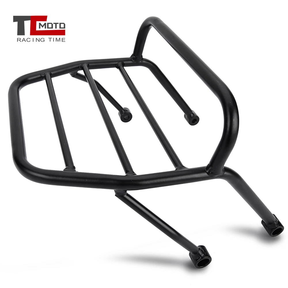 

For Hunter Cub CT125 Motorcycle Front Luggage Rack Holder Bracket For HONDA Huntercub CT125 2020-22 Black Iron Suitcase Carrier