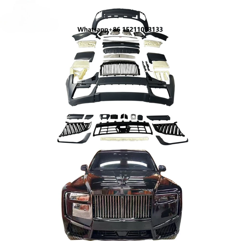2018-2024 Cullinan Old to New Auto Parts Cullinan 2025 Style Bodykit Interior Car Bumpers and Body Systems