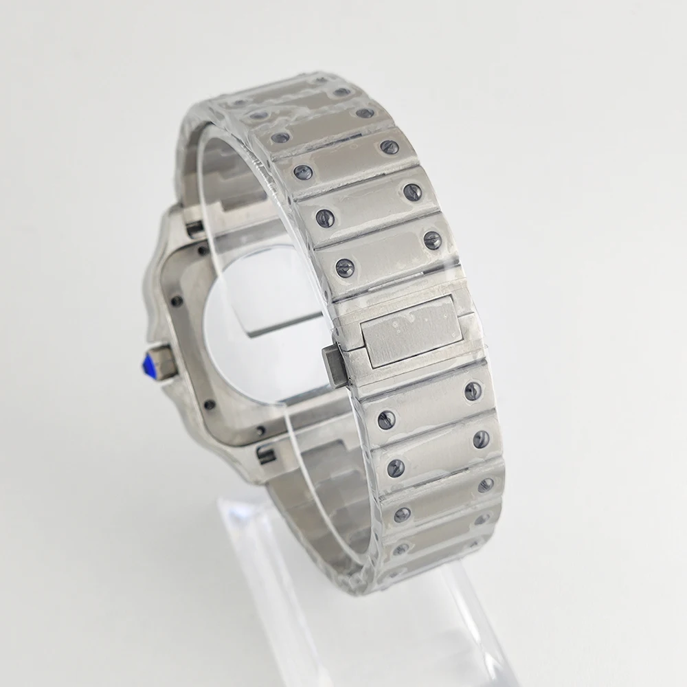 38 มม.NH35/NH36 นาฬิกาสแควร์ 316L สแตนเลสกันน้ําเหมาะสําหรับ NH35/NH36 กรณี Seiko MOD อุปกรณ์เสริม