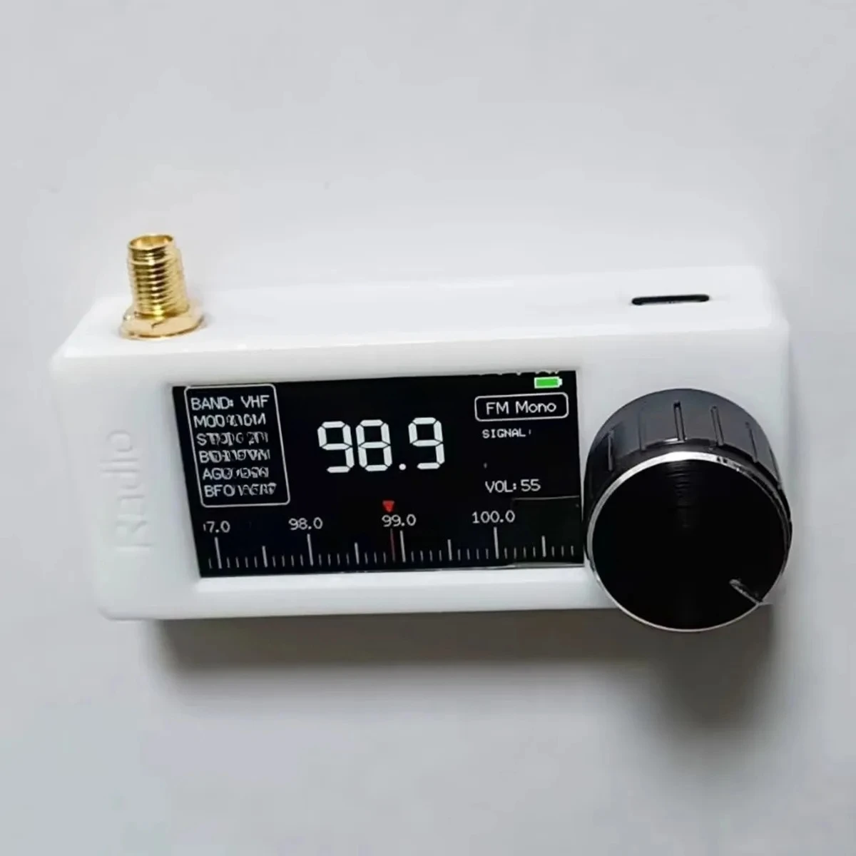 2025 جديد SI4732 راديو صغير للجيب على الموجات القصيرة LSB USB AM FM HF SW MW VHF