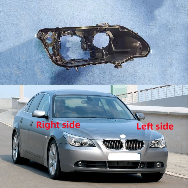 

For BMW 5 Series E60 E61 2004 2005 2006 2007 - 2010 Headlight Base Headlamp House Car Rear Base Front Auto Headlight Back House