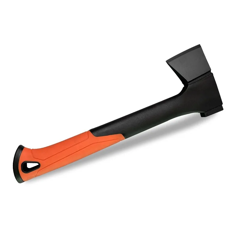 Portable 14 Inch Steel Blade Shock Absorbing Hand Axe Multifunctional Tool Camping Firewood Splitting Mountain Tree Cutting Work