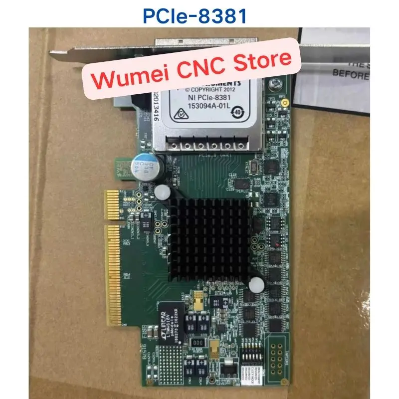Second-hand test OK for NI PCIe-8381 Industrial collection card Fast delivery