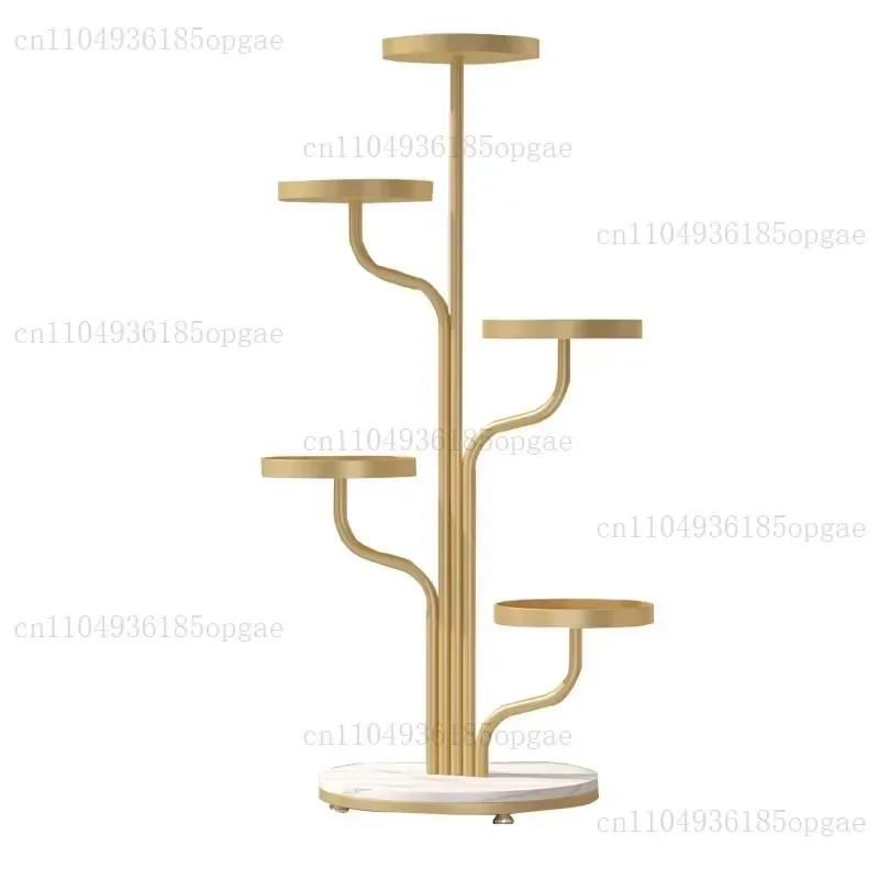 Modern Designer Flower Stand Aesthetics Decorations Fashion Plant Stand Indoor Light Luxury Plantenrek Home Furniture