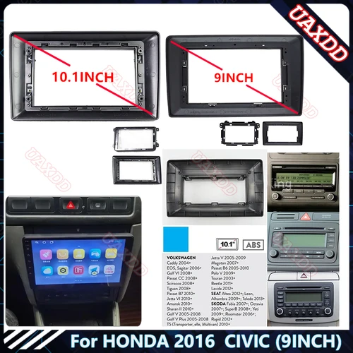 Imagen 1 del producto Para VW antiguo marco universal 2004 Caddy 2008 Passat CC 2008Tiguan 2010 Jetta V1 2010 Amarok 2005-2008 marco de cable GolfV canbus