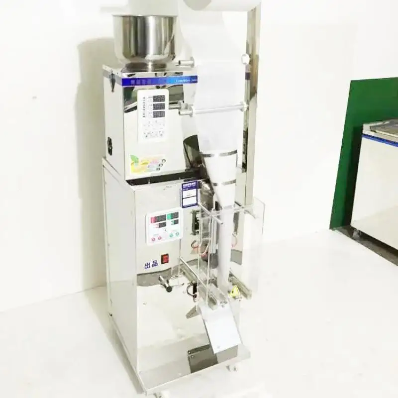 Automatic Packing Machine Filling Machine Particle Weighing And Filling 3 Sides Sealing Machine Transparent Film Bag Sealer