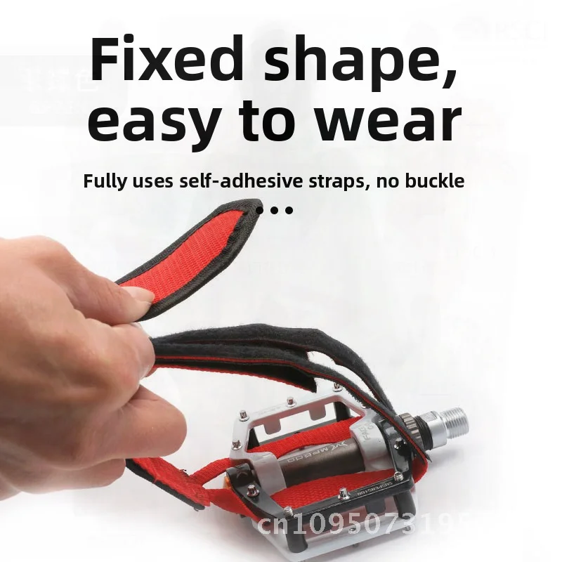 

Dead Flying Bicycle Унисекс Ремень для ног Педаль Регулируемый ремень для рта собаки красного, черного, синего цвета - Аксессуар для велоспорта