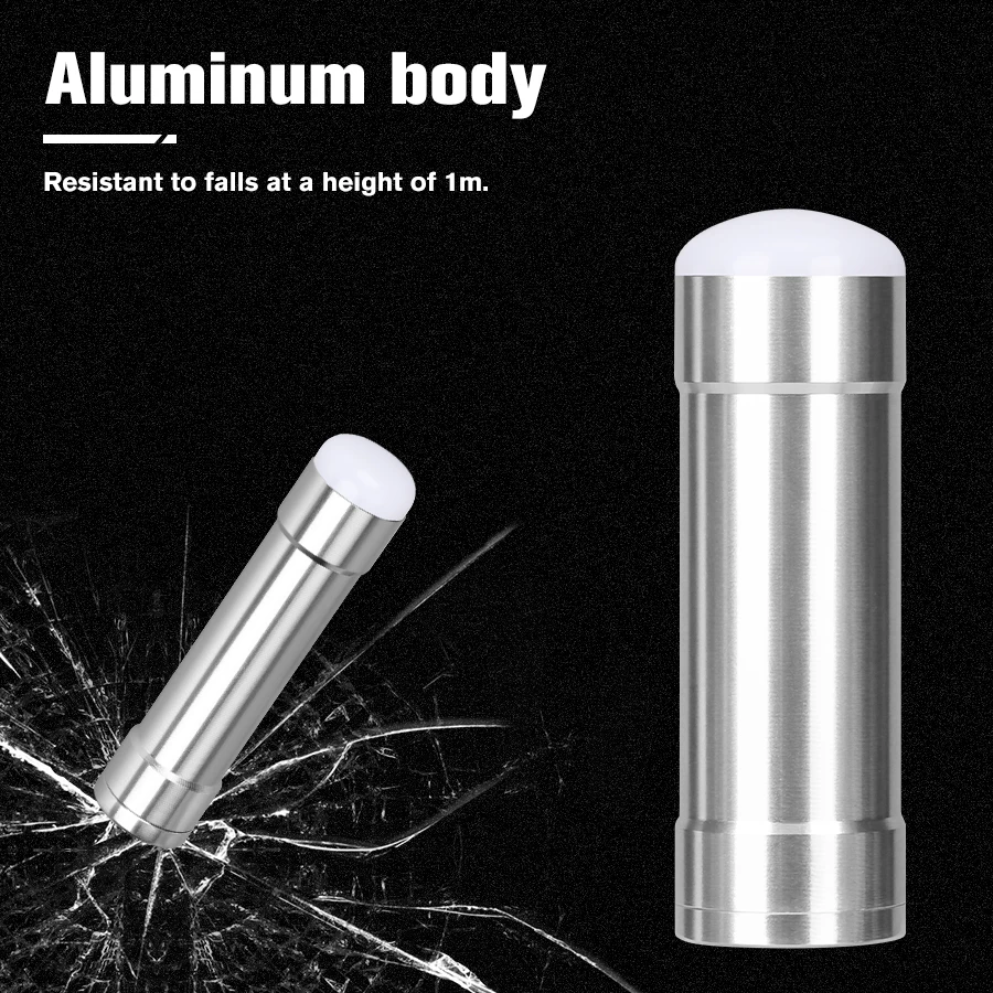 Mini Flashlight 3.7V 18650 Rechargeable Battery 1200mAh Power Battery 26650 High-definition Lithium Battery with Battery Tube