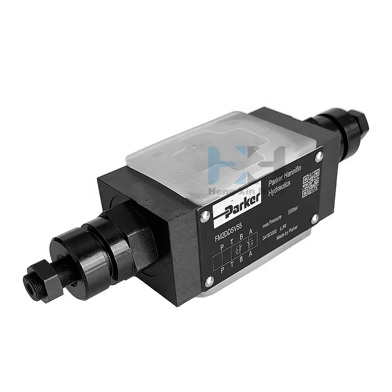 Parker Check Throttle Valve FM2DDSV55 FM2DDDSV55 FM2DDKV Stacked Flow Control Valve Hydraulic Speed Control Valve