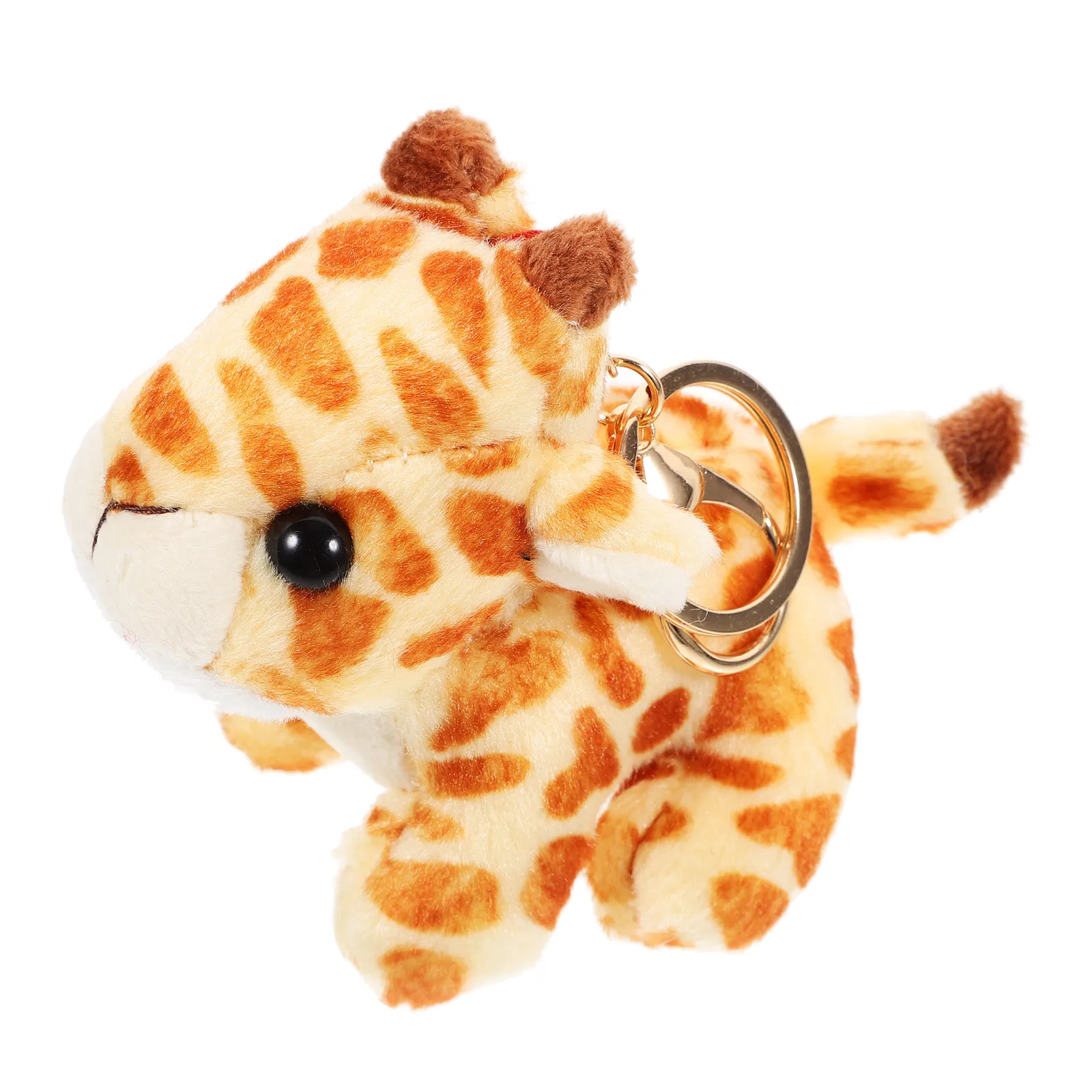

Giraffe Keychain Cute Soft Stuffed Animal Key Chain Charm for Bag Car Backpack Accessories Charm Gift for Women