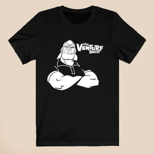 Venture Bros Brock Samson Men's Black T-Shirt Size S-3XL