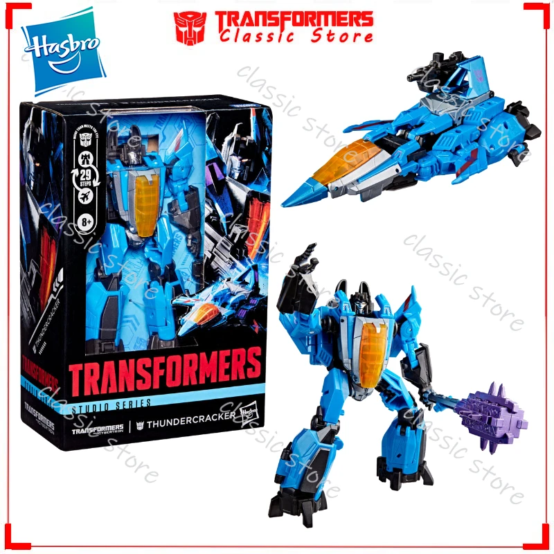 

In Stock Classic Hasbro Transformers Toys Studio Series WFC-Thundercracker Cybertron Autobots Action Figures Collectible Gifts