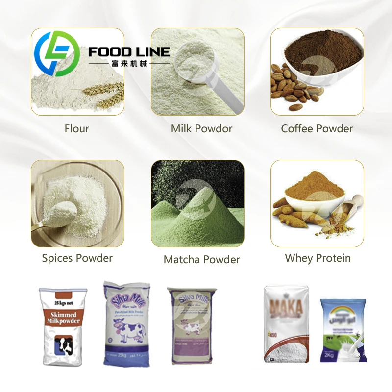 Semi Automatic Packaging Machine 20-50kg Wheat Flour Maize Sand Sugar Fish Meal Spices Powder Bagging Equipment Customize