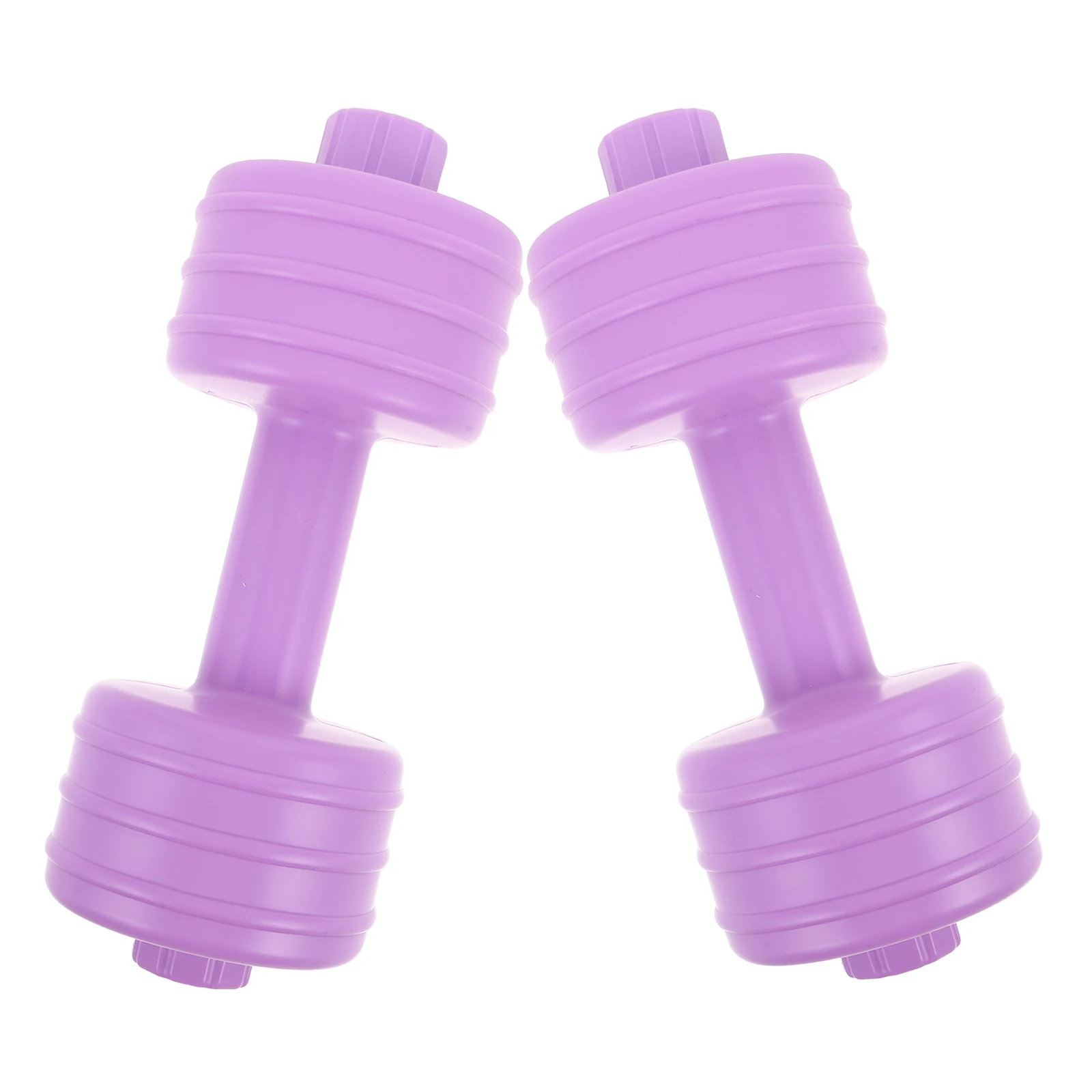 

2pcs Dumbbell Shaped Water Bottle for Women Lightweight Durable Sports Adjustable Weight Training Bottle