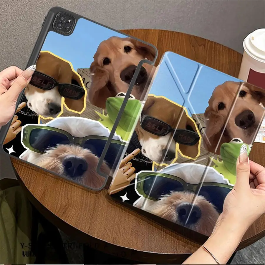 

Чехол для планшета iPad Pro 11-го, 10-го, 9-го, 8-го, 7-го поколений, 12.9 дюймов, Mini 6, 7, Pro 2025, Air 4, 5, M3, M2, 1, 2, M4, 11 дюймов, с держателем, реалистичный дизайн