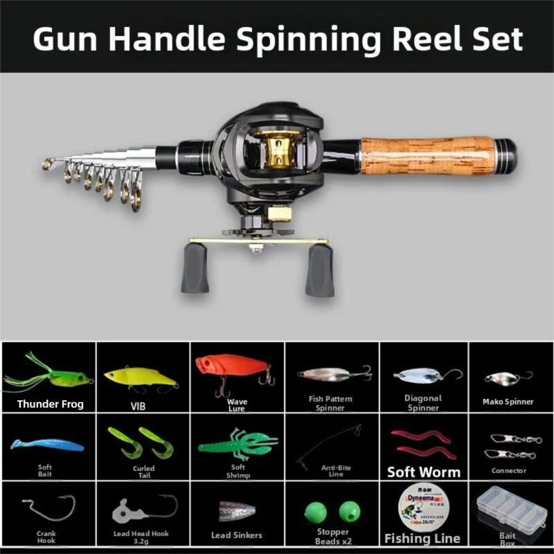 DAWALINGHU | Telescopic Portable Fishing Rod Set