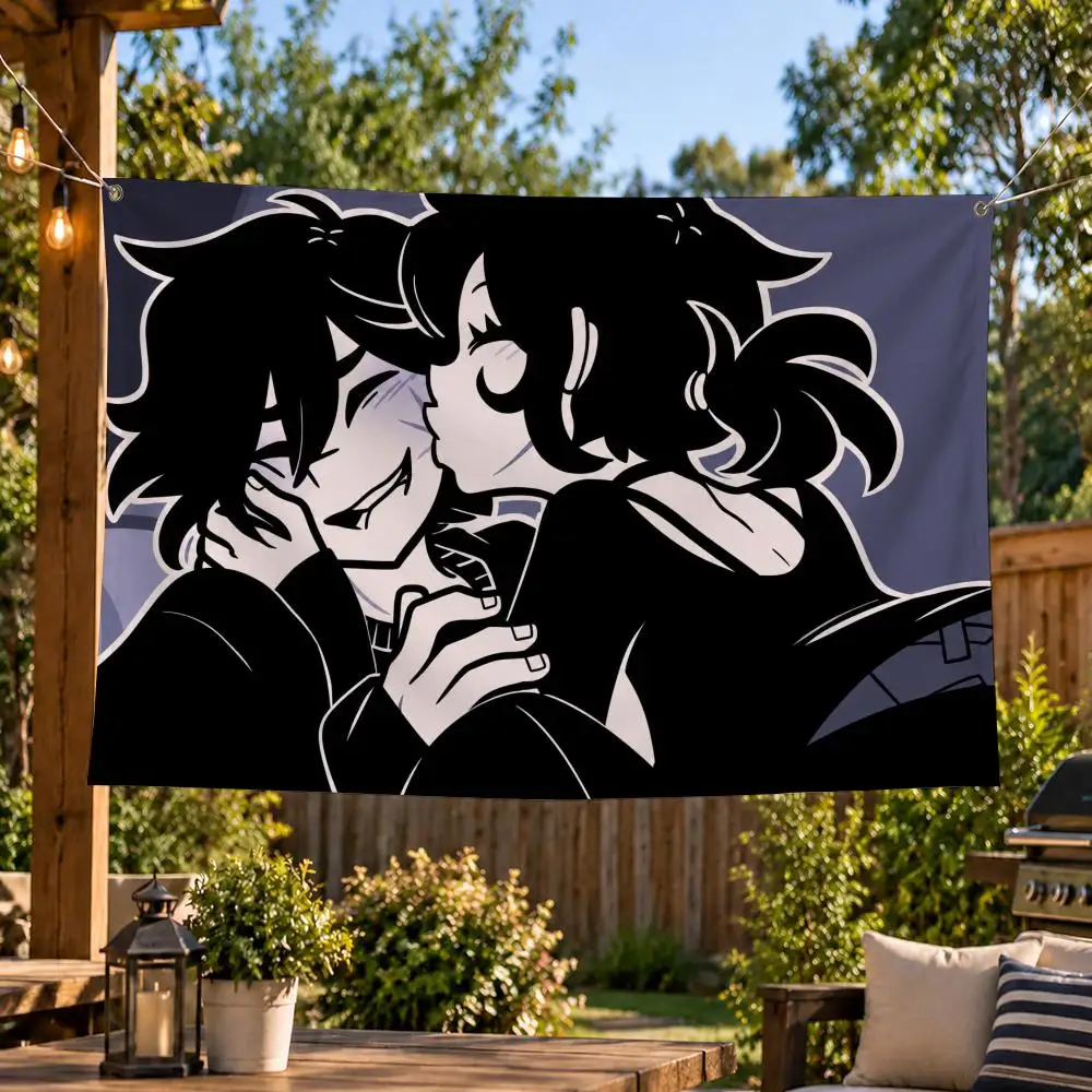 Game T-The Coffin Of Andy And Leyley Flags Banner Decor for Bedroom,Garden,Party,Club,Gaming Room,Indoor Outdoor