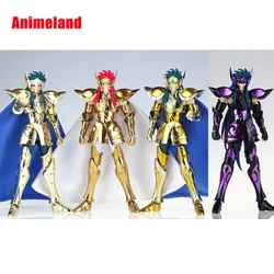 MST Saint Seiya Myth Cloth EXM/EX Metal Aquarius Camus z głową Hyoga Cygnus 24K Hades Gold Knights of the Zodiac Figurka akcji