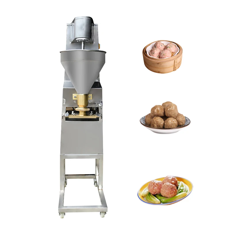 

Коммерческий автоматический двигатель для изготовления фрикаделек из круглой рыбы и говядины в качестве основного компонента