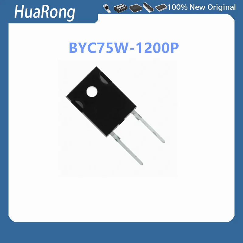 5Pcs/Lot BYC75W-1200P BYC75W1200P BYC75W 1200P TO-247-2