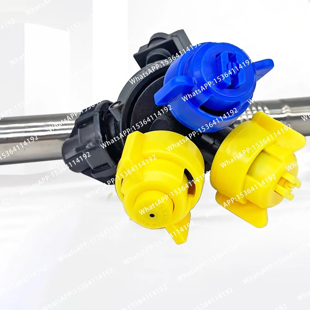3-Head nozzle fittings pipe clamp to prevent dripping garden watering, agricultural sprayer tool machine,