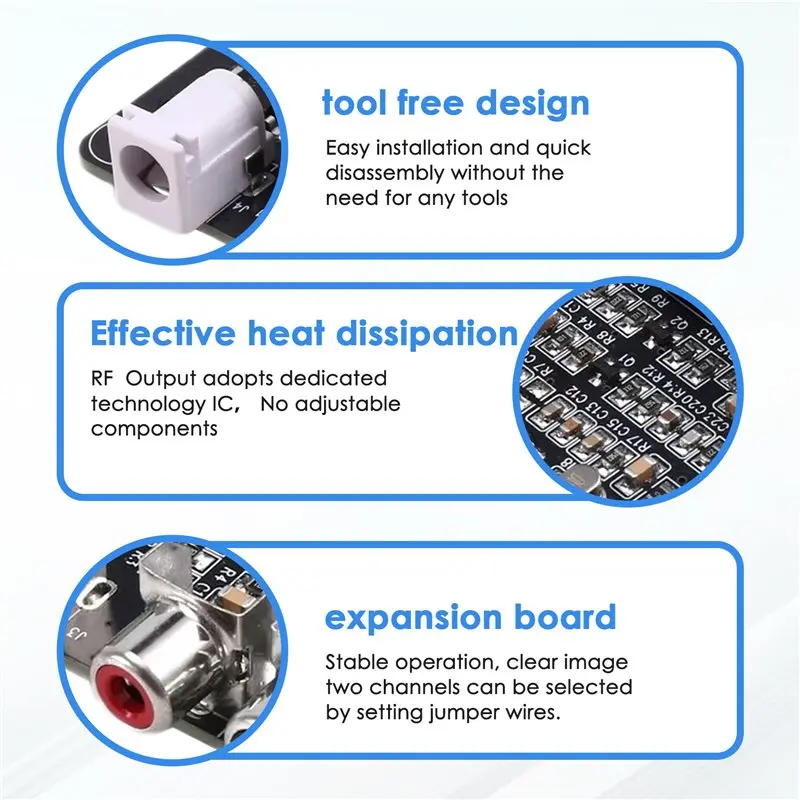 

FC Game Console Video Expansion Board AV+RF Output Expansion Board Video Expansion Board
