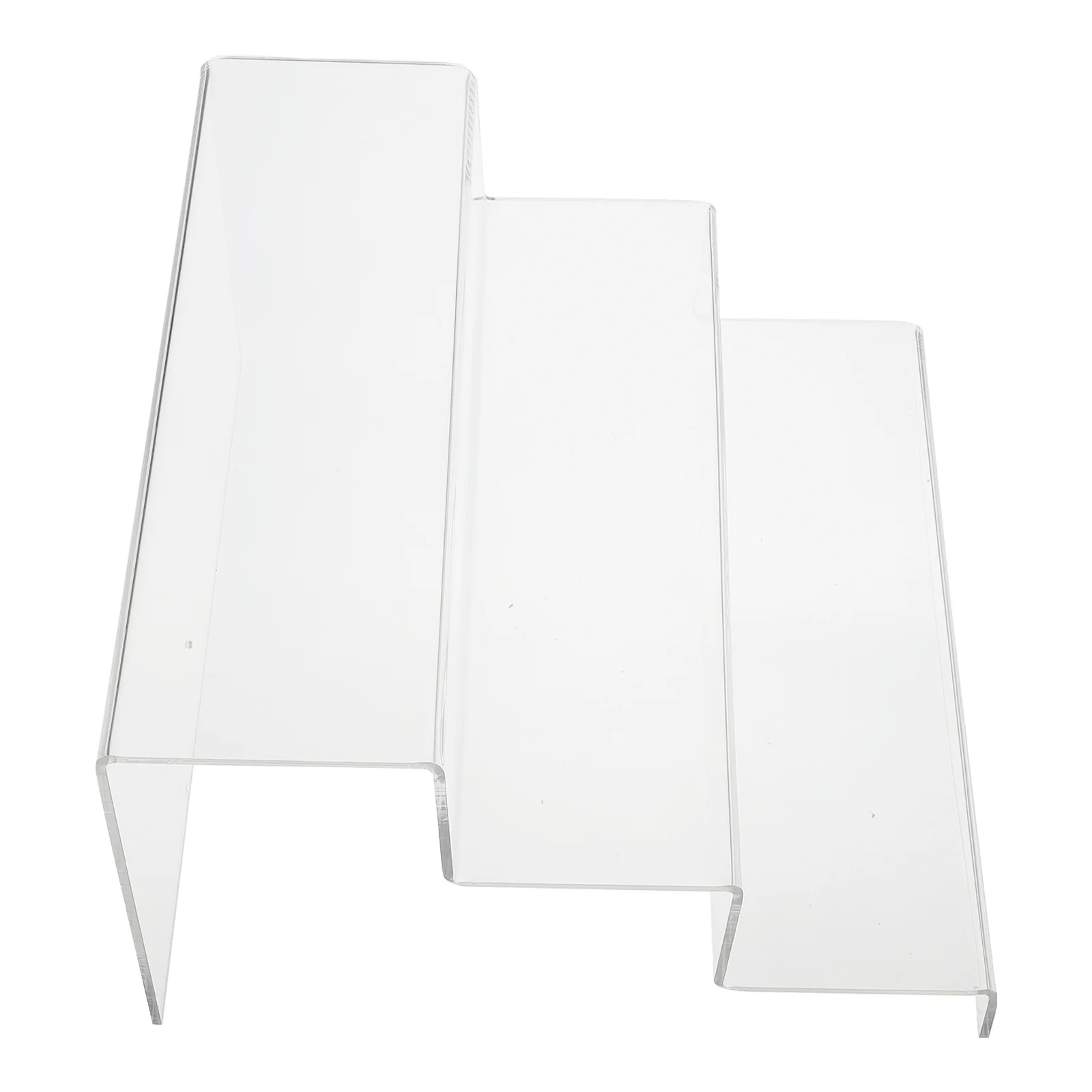 

1 шт., прозрачная акриловая стойка для демонстрации ювелирных изделий, тонкое мастерство, дизайн шагов для домашнего туалетного столика, стеллаж для хранения обуви