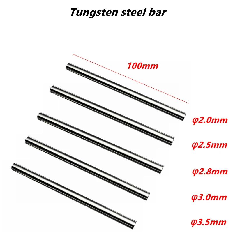 Wind instrument Tungsten steel bar tool Clarinet Flute Saxophone Key tube bending concave deformation repair straightening tool