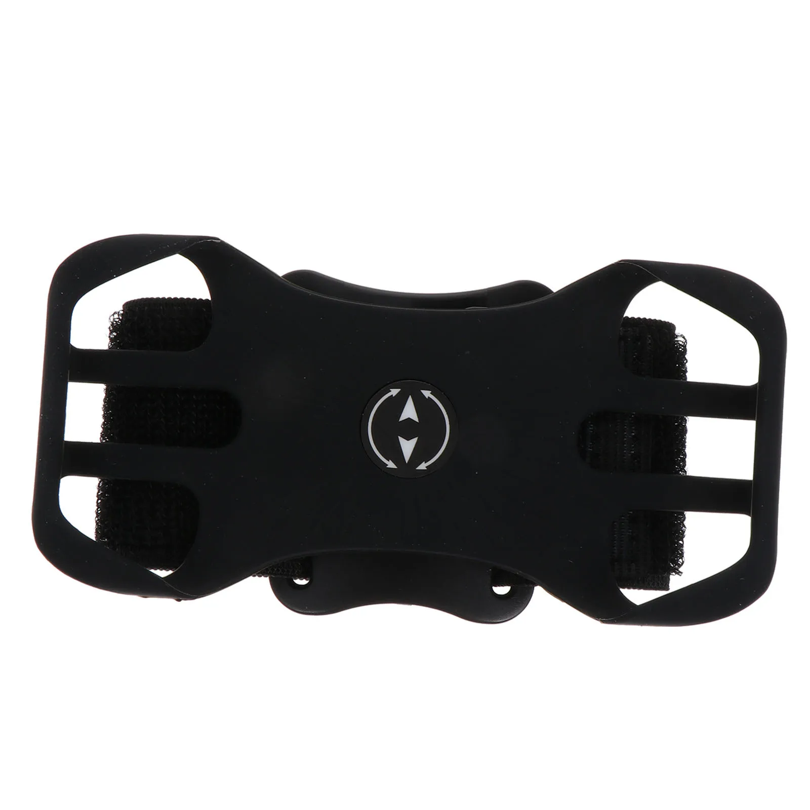 1Set Sports Phone Arm Bag Black Detachable Rotating Wristband Breathable Lightweight Running Biking Gym Outdoor Arm Case Holder