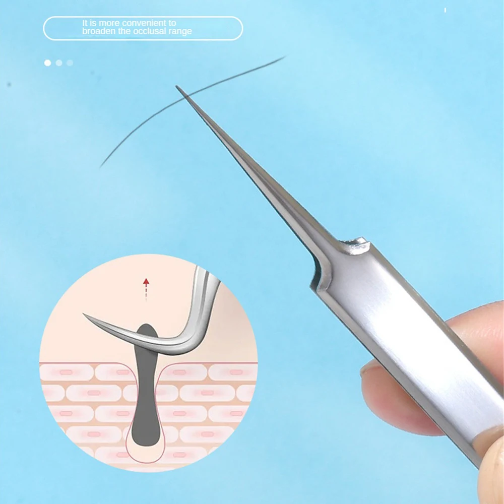 1/5PCS Beauty Tools Needling Instrument Clean Washable Facial Skincare Tools Made Of Stainless Steel Clean Acne Warts Acne Clip