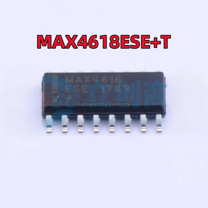 5-100 PCS / LOT Brand New MAX4618ESE + T MAX4618ESE Patch SOIC-16 Analog Switch / Multiplexer