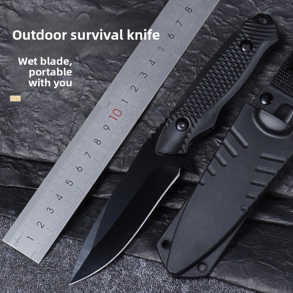 في الهواء الطلق الصيد التكتيكي ABS البلاستيك مقبض سكين مستقيم التخييم الدفاع عن النفس سكين EDC الصيد أدوات تكتيكية متعددة الوظائف