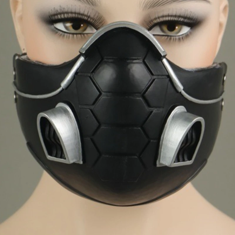 

13*17cm Soul of The Horse Mask Game Viper Role Playing Mask Resin Half Face Mask Halloween Cosplay Prop Accessories