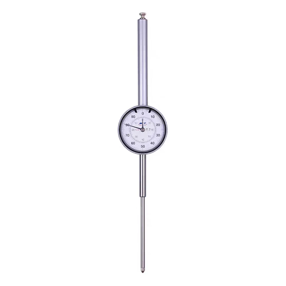 Dial Indicator White Dial 0-50mm 0-2 INCH Travel DIAL Indicator large indicator gauge Measuring Tool