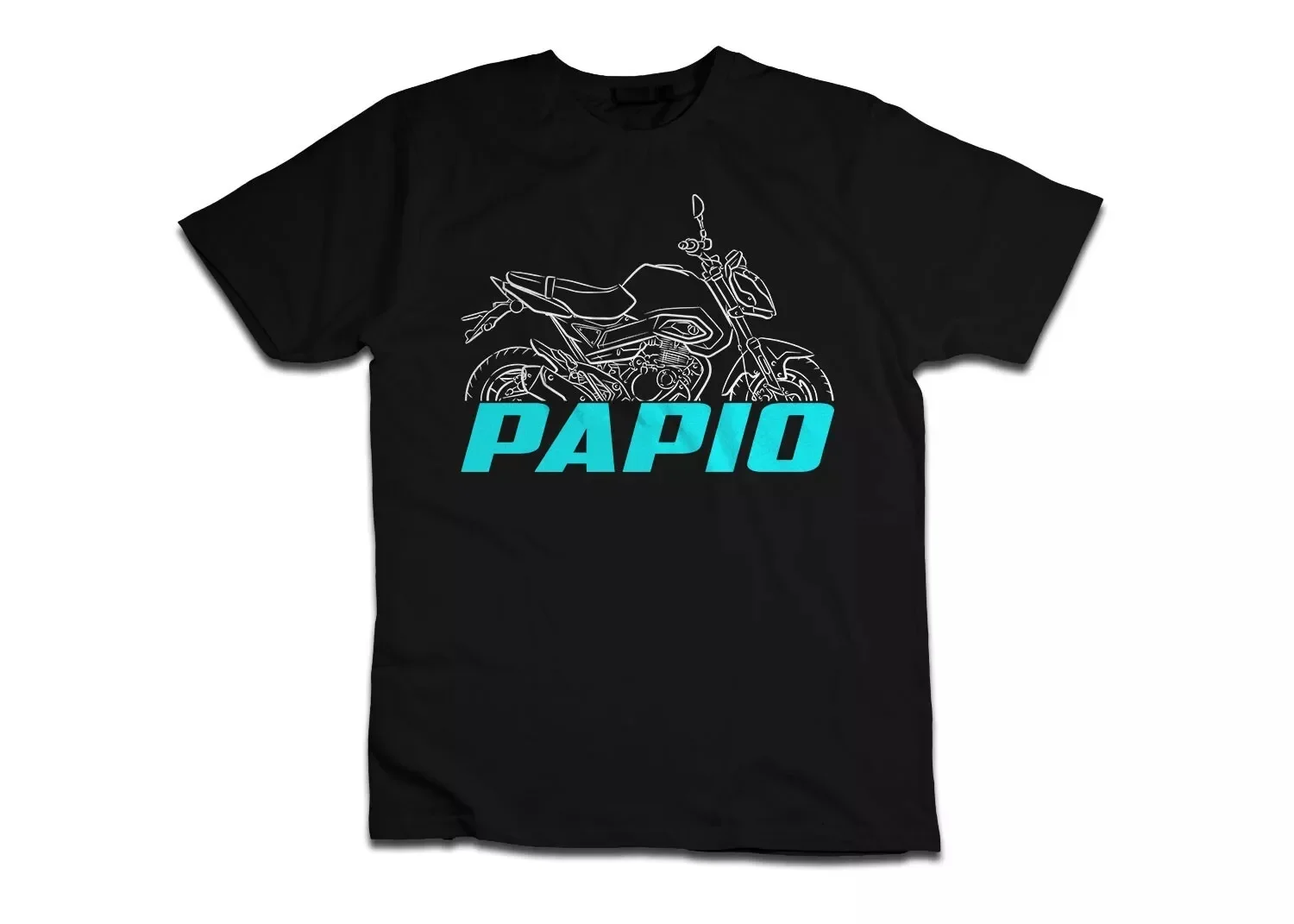 

Men T Shirt Casual for CFMoto Papio ST SS CL 2017- Fans - Motorcycle T-Shirt Summer Short Sleeves 100% Cotton S-3XL