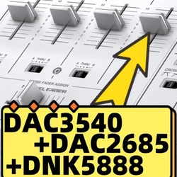 Pioneer Fader Cap KnobFader Crosscut Cap ChannelFade Volume Vertical Push Cap Three-piece Accessories