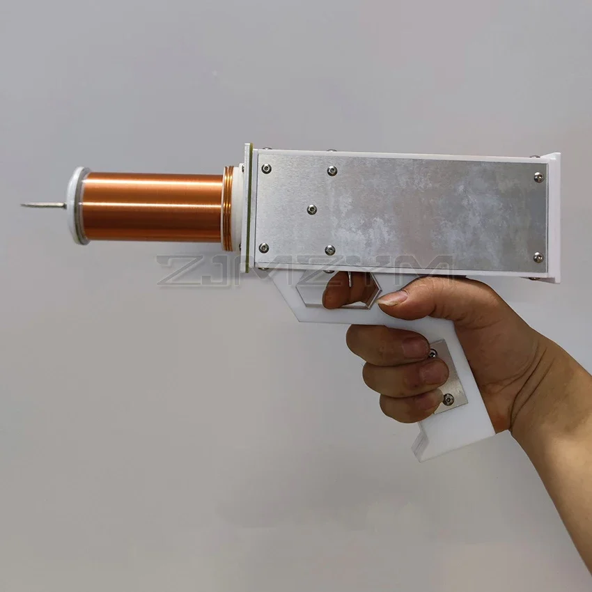 Handheld Wireless Tesla Coil Sci-Fi Lightning Gun 15cm Arc Length