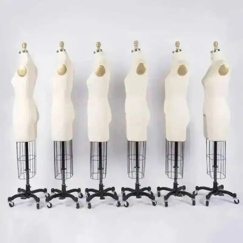 Dress Adjustable Mannequin Wedding Upper Body Supplies Movable Clothing Store Mannequin Rack Three-dimensional Mannequins Sewing