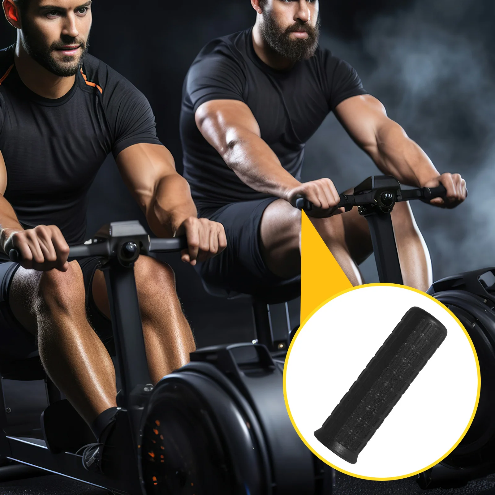 

4Pcs Fitness Handle Sleeve Thickened Anti-Slip Wear-Resistant Handle Covers for Push-Up Stand Arm Strength Tester Gym Equipment