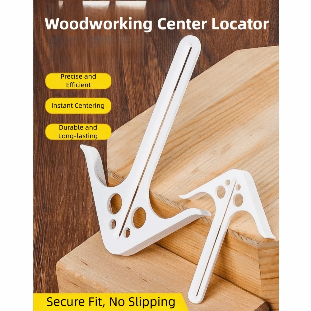 ABS Woodworking Center Positioning Locator Efficient Precise Woodworking Center Marking Guide Line Ruler General No Slippage