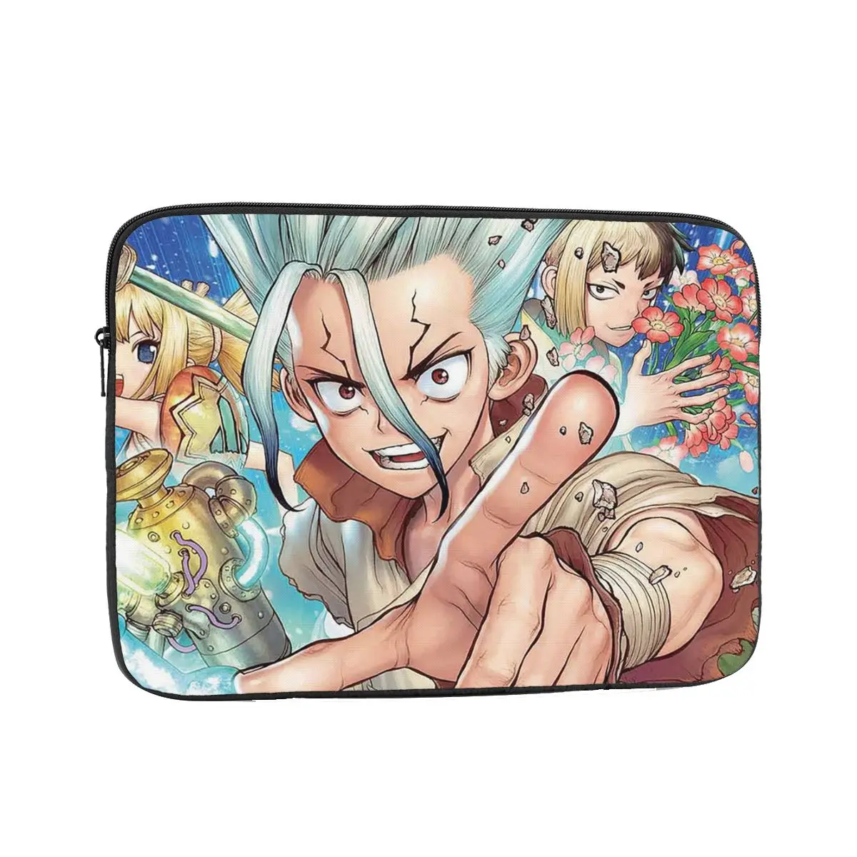 Senku Ishigami Dr Stone Apan Anime Case Pouch 10 12 13 15 17 Inch Notebook Sleeve Cover Bag Tablet Shockproof Case Bag